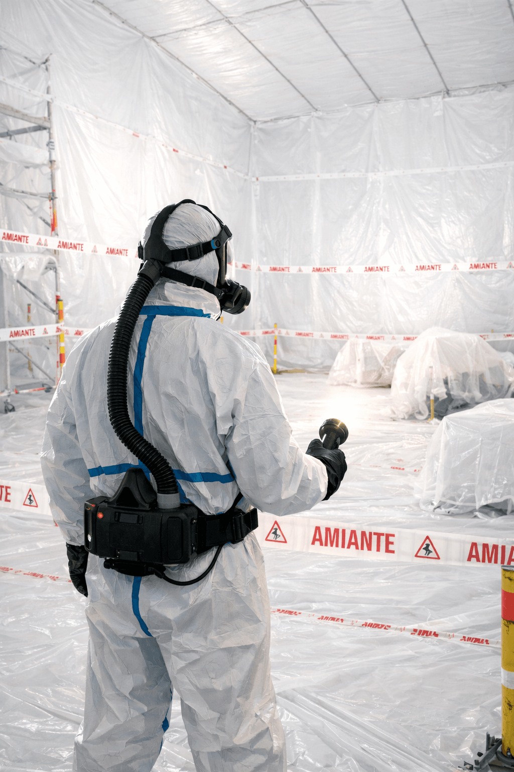 examen visuel de désamiantage